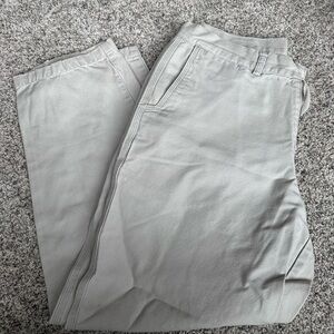Men's Light tan Casual Pants - Classic Straight Fit